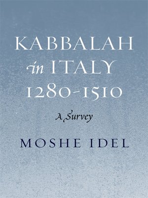 cover image of Kabbalah in Italy, 1280-1510